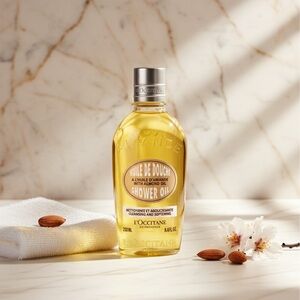 L'Occitane En Provence Amande Shower Oil 250ml | Iconic Body Care